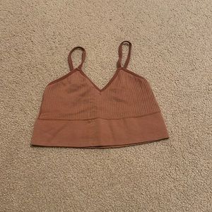 Francesca‘s red crop top